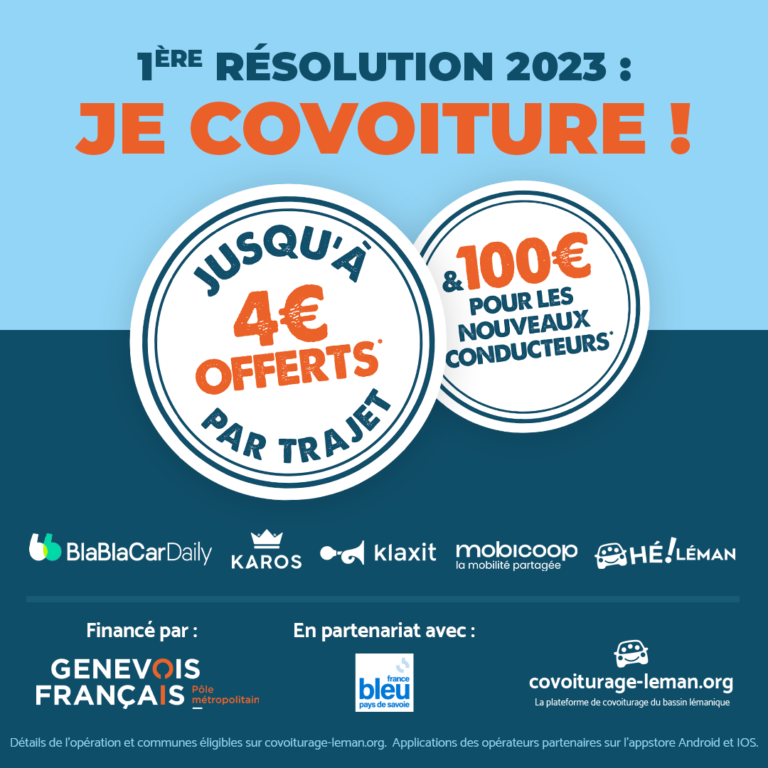 Covoiturage Leman Banniere blablacar carré