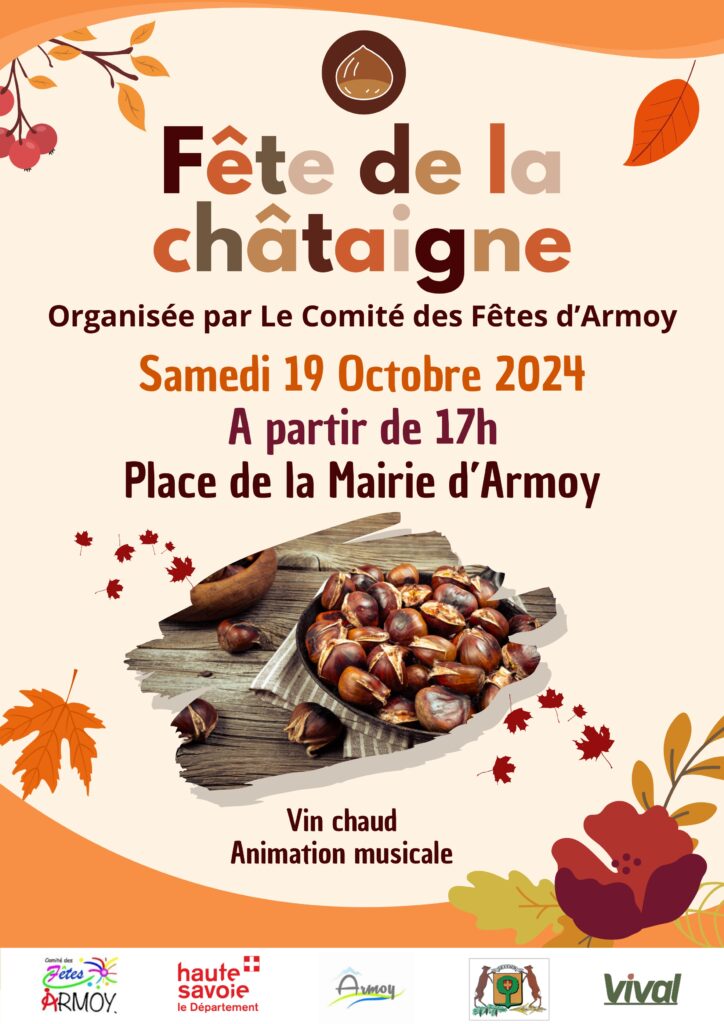 AFFICHE Fete de la Chataigne page