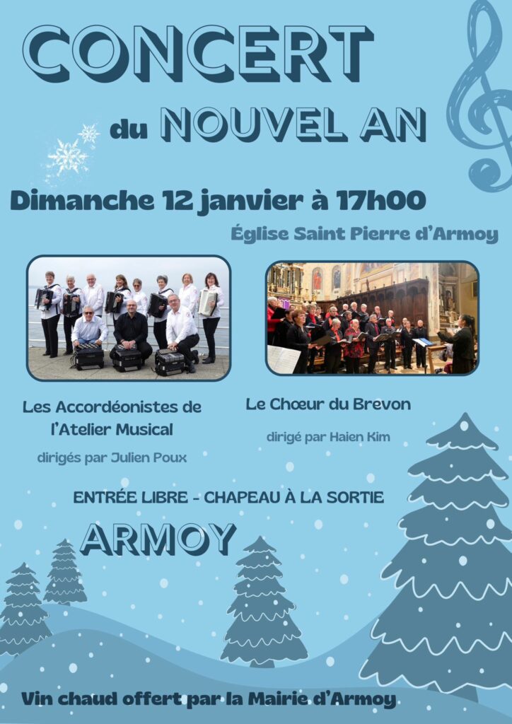 affiche concert du janvier