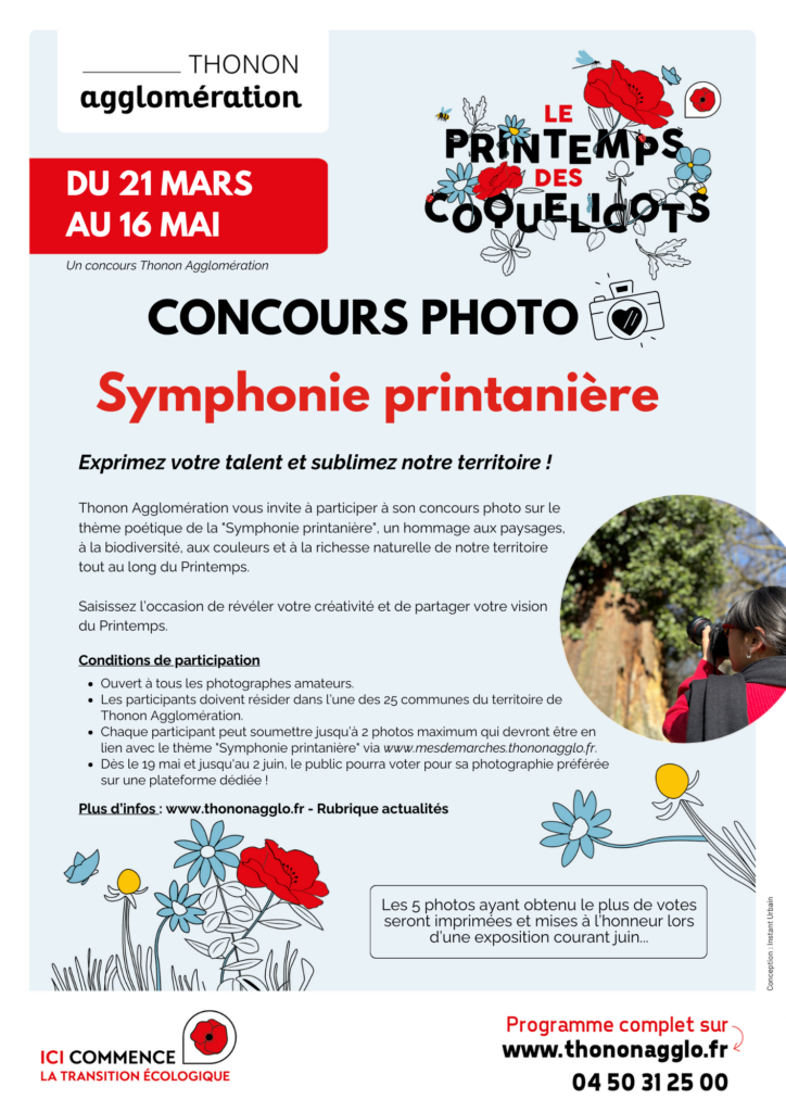 Concours photo Printemps des Coquelicots