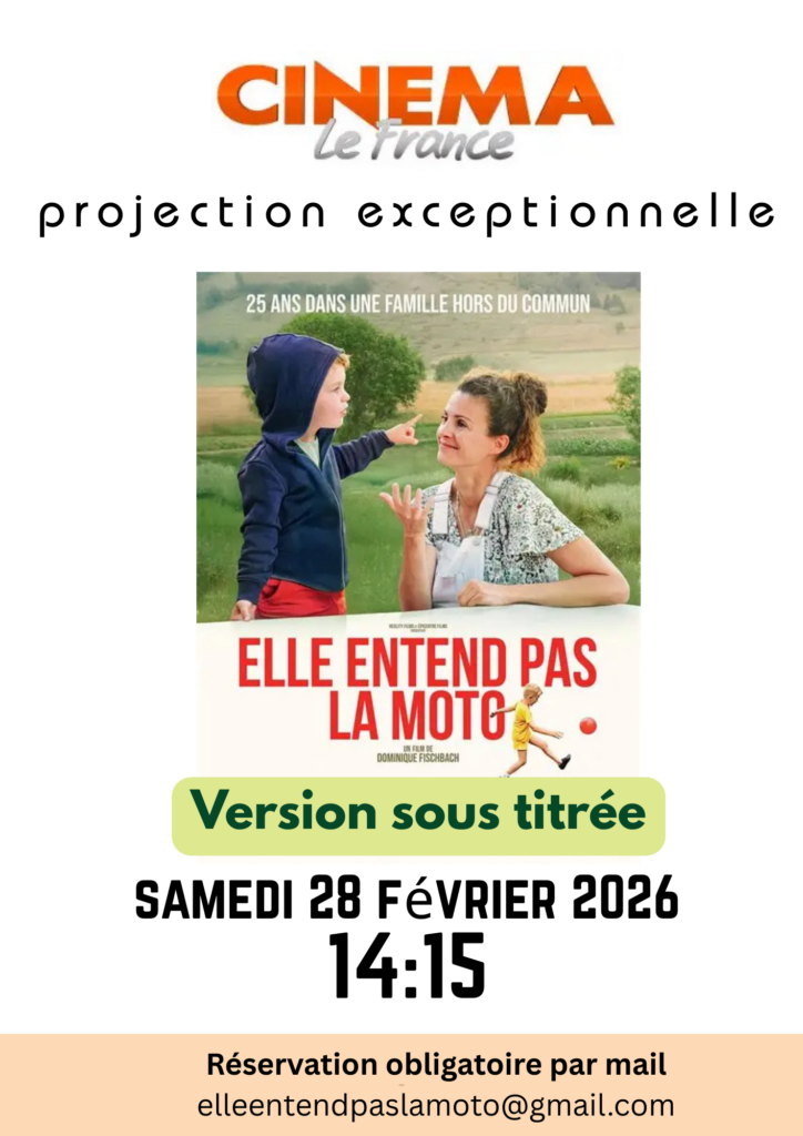 Elle entend pas la moto mail blanc ()