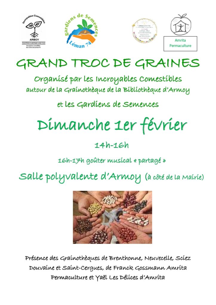 Grand Troc de graines Armoy er février page