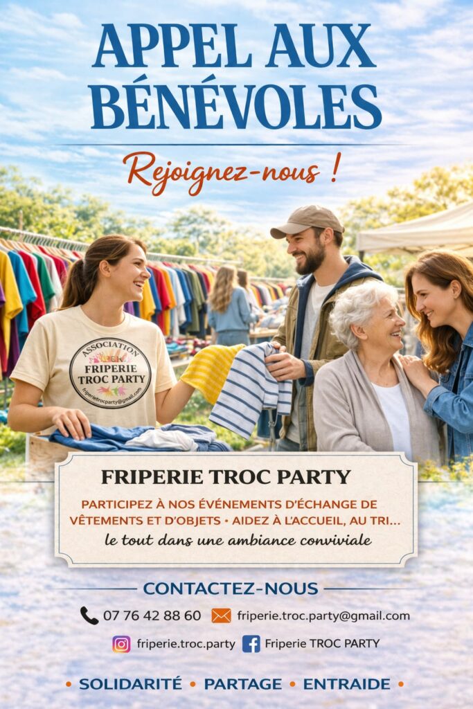APPEL AUX BENEVOLES
