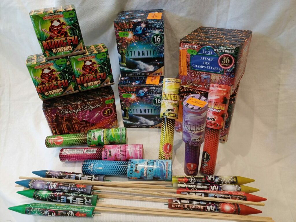 feux d'artifice