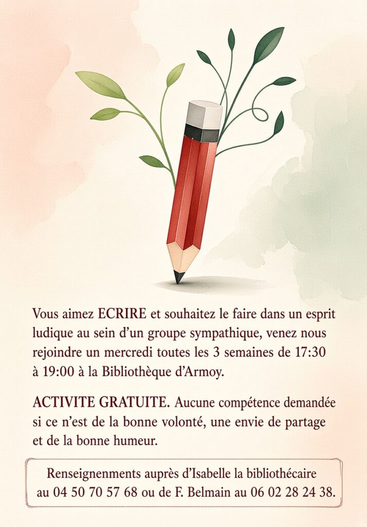 Atelier Ecriture