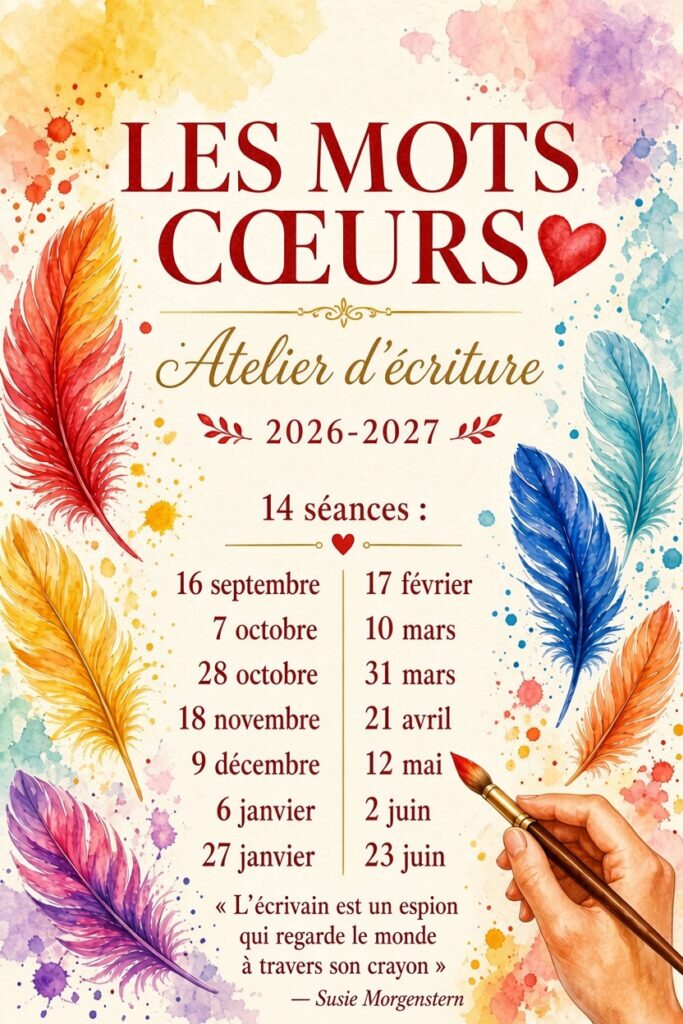 Planning Atelier Ecriture